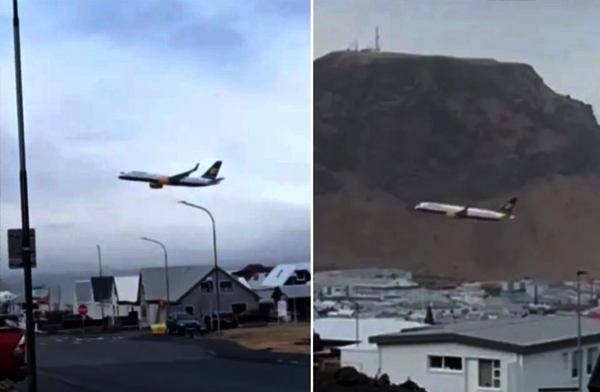Alçaktan uçan Icelandair pilotlarına ceza
