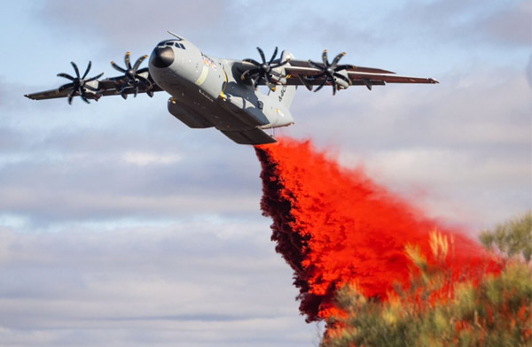 Fransa A400M’i yangın söndürmede kullanacak