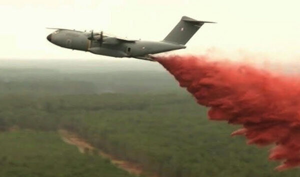 A400M yangıns öndürme görevine başladı