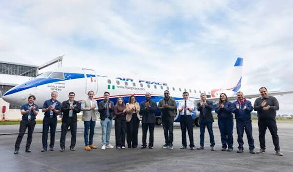 Embraer Air Peace ilk E175 uçağını teslim etti