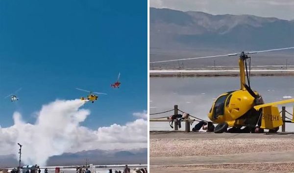 Çin’de Harbin XLI tipi gyroplane düştü