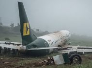Enugu Air’in E170 uçağı inişte pistten çıktı
