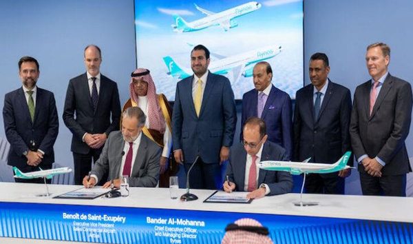 Suudi flynas Airbus’a 25 uçaklık sipariş anlaşması imzaladı