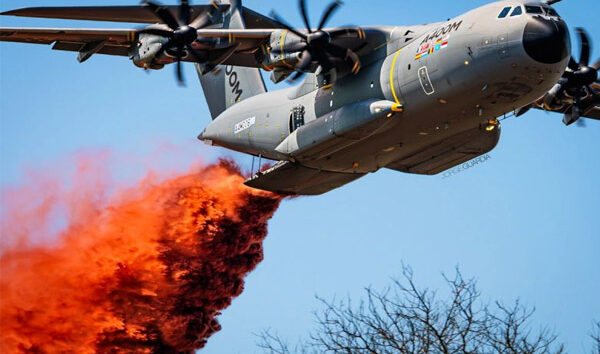 Fransa A400M’i ilk kez orman yangınlarında kullanacak