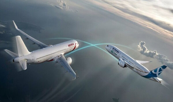 Iberia ve Air Europa uçaklarından tehlikeli yaklaşma