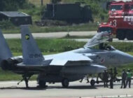 F-15J Eagle savaş uçağı Japonya’da acil indi