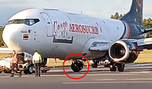 Kolombiya’da B737-400F inişte kazaya uğradı