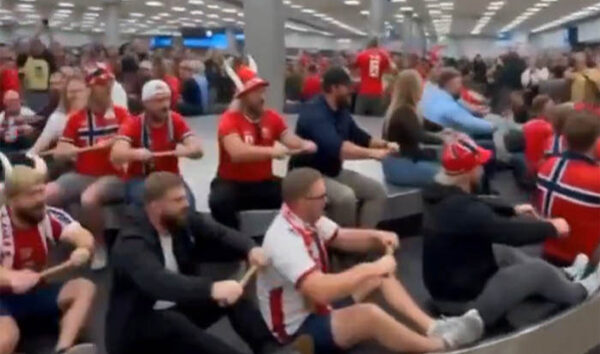 Norveç taraftarları LAX’ta unutulmaz anlar yaşadı
