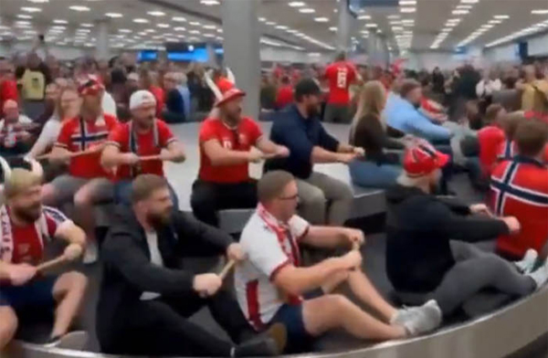 Norveç taraftarları LAX’ta unutulmaz anlar yaşadı