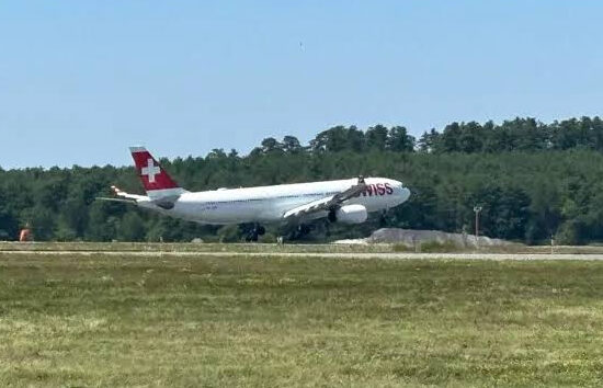 Swiss Air uçağı A330 ABD’de acil indi