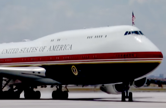 Donald Trump Ankara’ya yeni Air Force One ile indi