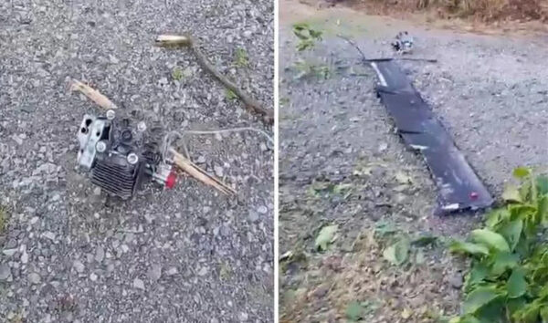 Trabzon’da düşen İHA infilak etti