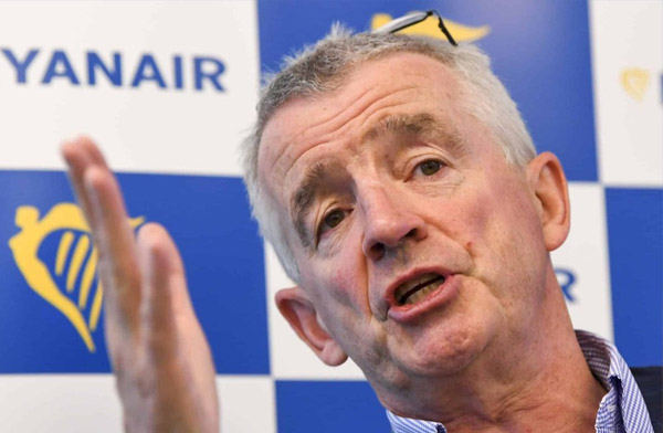 Michael O’Leary EES’ye tepkili