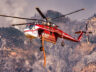 ABD Utah’ta S-64 tipi helikoter düştü
