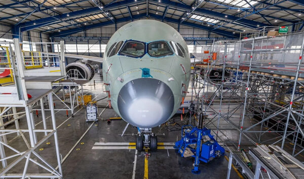 A350F’nin ilk uçuşuna hazırlanıyor