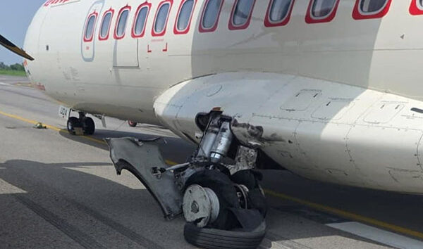 Hindistan’da ATR 42-600 inişte lastik patlattı