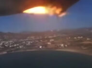 Olympic Air’e ait ATR-42 havada alev aldı