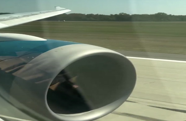 B787 Münih Havalimanı kalkışında hasar gördü