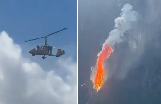 İtalya’da Gyroplane düştü; 2 kişi hayatını kaybetti