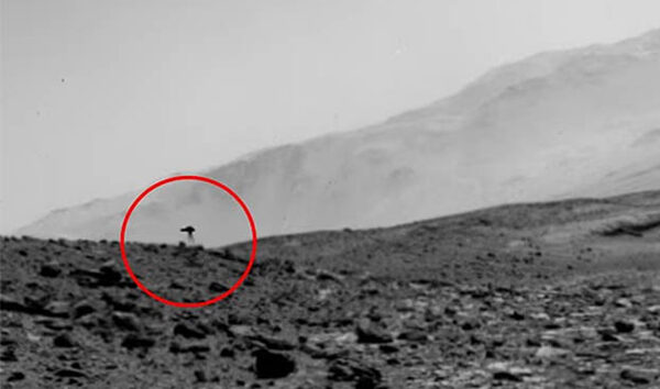 Marst’ta UFO iddiası