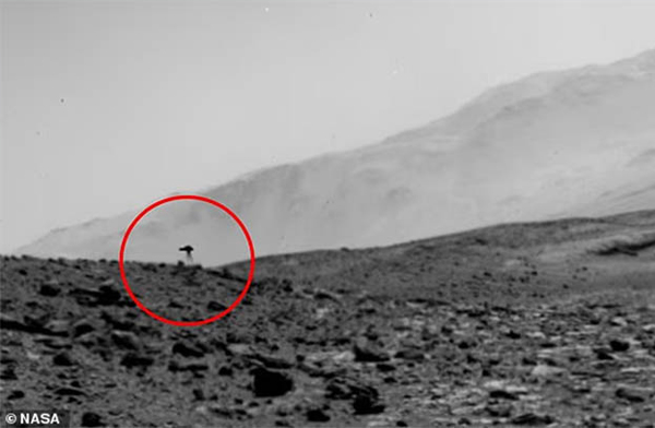 Marst’ta UFO iddiası