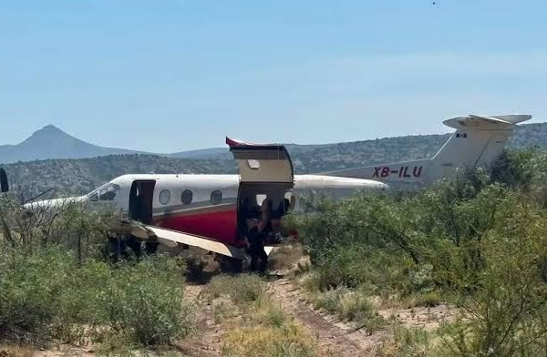Meksika’da PC-12 inişte pistten çıktı