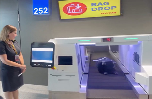 Pegasus, Düsseldorf’da Bag Drop hizmeti sunmaya başladı