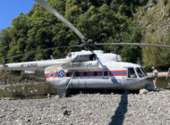 EMERCOM’un Mi-8 helikopteri acil indi