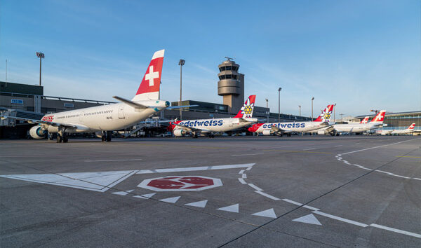 Swiss Zürih’te fırtına nedeniyle 85 uçuşunu iptal etti