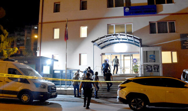Trabzon Arsin’de Emniyet bahçesine İHA düştü