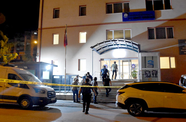 Trabzon Arsin’de Emniyet bahçesine İHA düştü