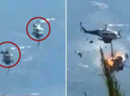 Yunanistan’da iki yangın helikopteri havada çarpıştı