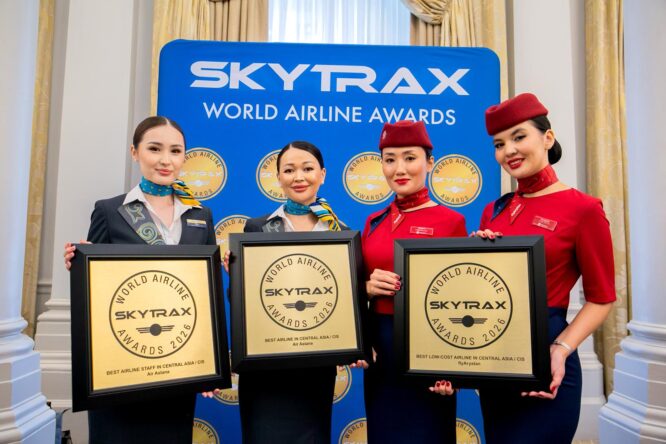 Air Astana Group, 2026 Skytrax’tan ödül kazandı