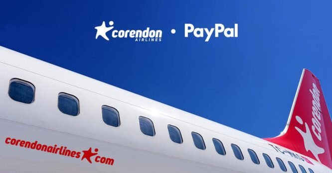 Corendon Airlines, PayPal’ı ödeme seçeneklerine ekledi