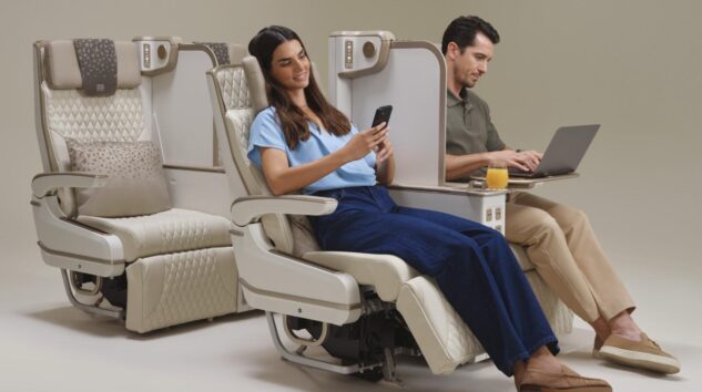 Emirates’ten Premium Ekonomi kabin deneyimine bir ilk gerçekleştirdi