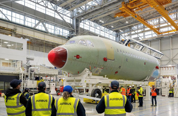 Airbus Toulouse’da A320neo teslim merkezi açı