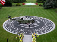 Beyaz Saray’ın yeni helikopter pisti açıldı