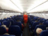 Aeroflot hostesi hastanelik oldu