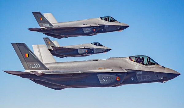 Belçika’ya üç yeni F-35A daha teslim edildi