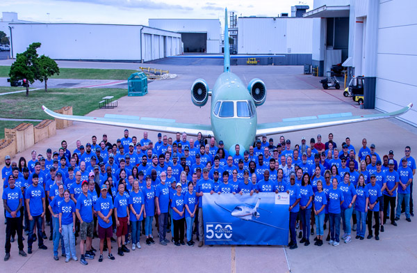 500’üncü Cessna Citation Latitude üretildi