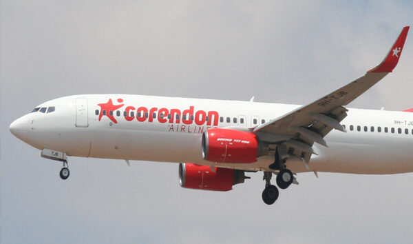 Corendon’un B737 MAX uçağını Kayseri’ye acil indi