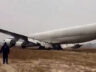 Douglas DC-8-73CF Kongo’da pistten çıktı