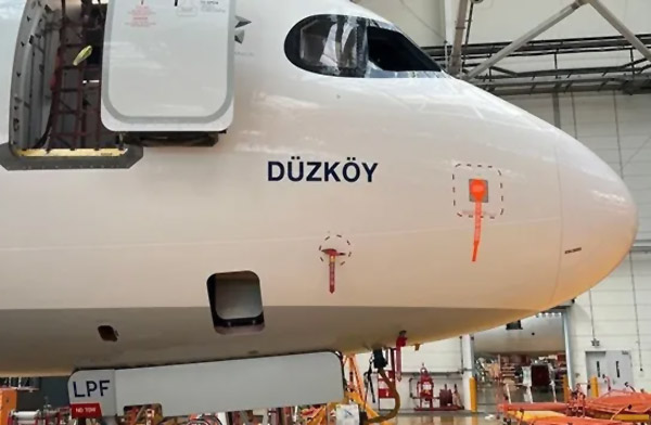 THY filosundaki uçağa Düzköy ismini verdi