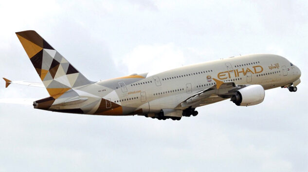 Etihad Airways’in A380’i 6 yıl sonra seferlere tekrar başladı