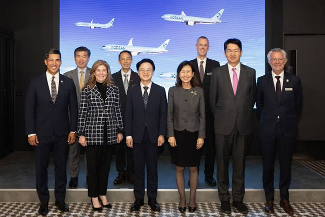 Korean Air 103 adet Boenig uçak siparişini kesinleştirdi