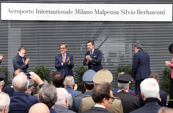 Malpensa Havalimanı’nın adı Berlusconi oldu