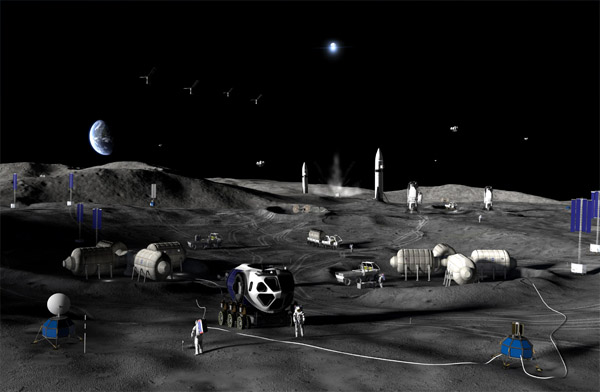 NASA Ay’da üs kurmak için İHA’lar kullanacağını açıkladı