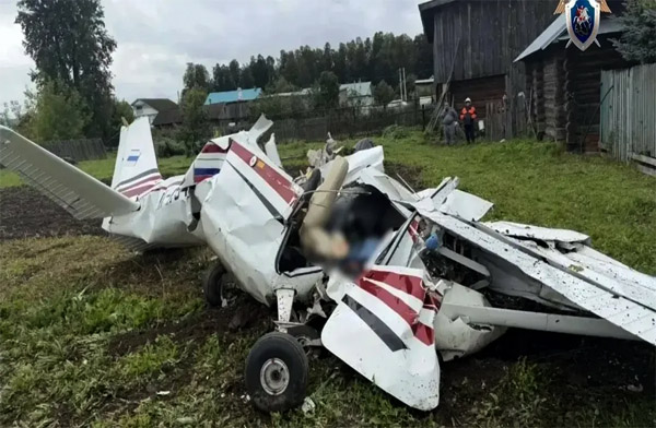 Tataristan’da Cessna 172K TV kulesine çarptı