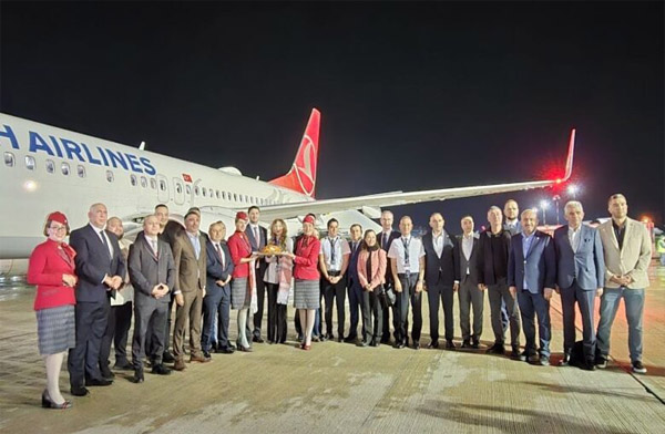 THY İstanbul Minsk uçuşlarına başladı