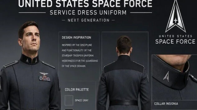 Trump ‘Space Force’nin yeni nesil üniformalarını paylaştı